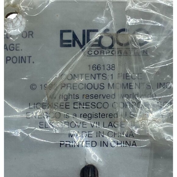 Vtg Precious Moments Brooch Pin Earring Set You Have Touched So Many Hearts NOS - Picture 3 of 7